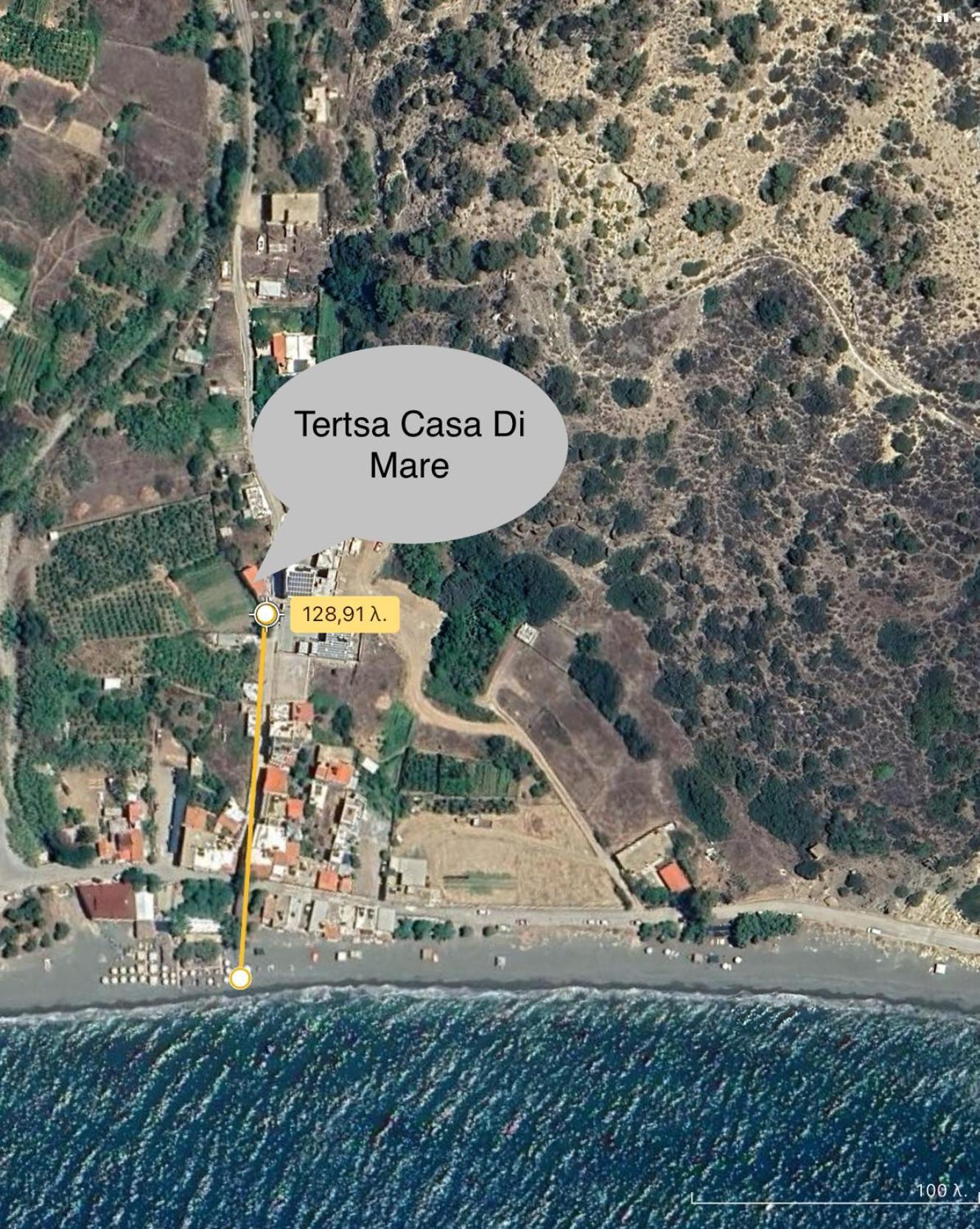 Apartmán Tertsa Casa Di Mare Exteriér fotografie